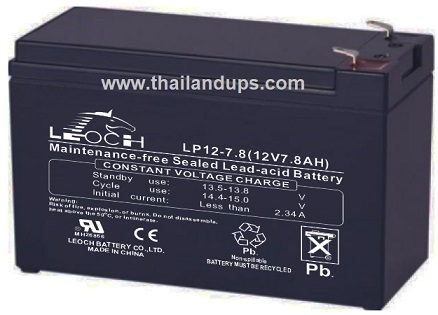 Leoch battery 12V7.8Ah